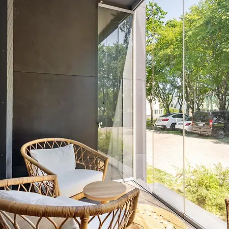 Apartment Modern Close To The - Terrace, Free Parking, Restaurants Close *